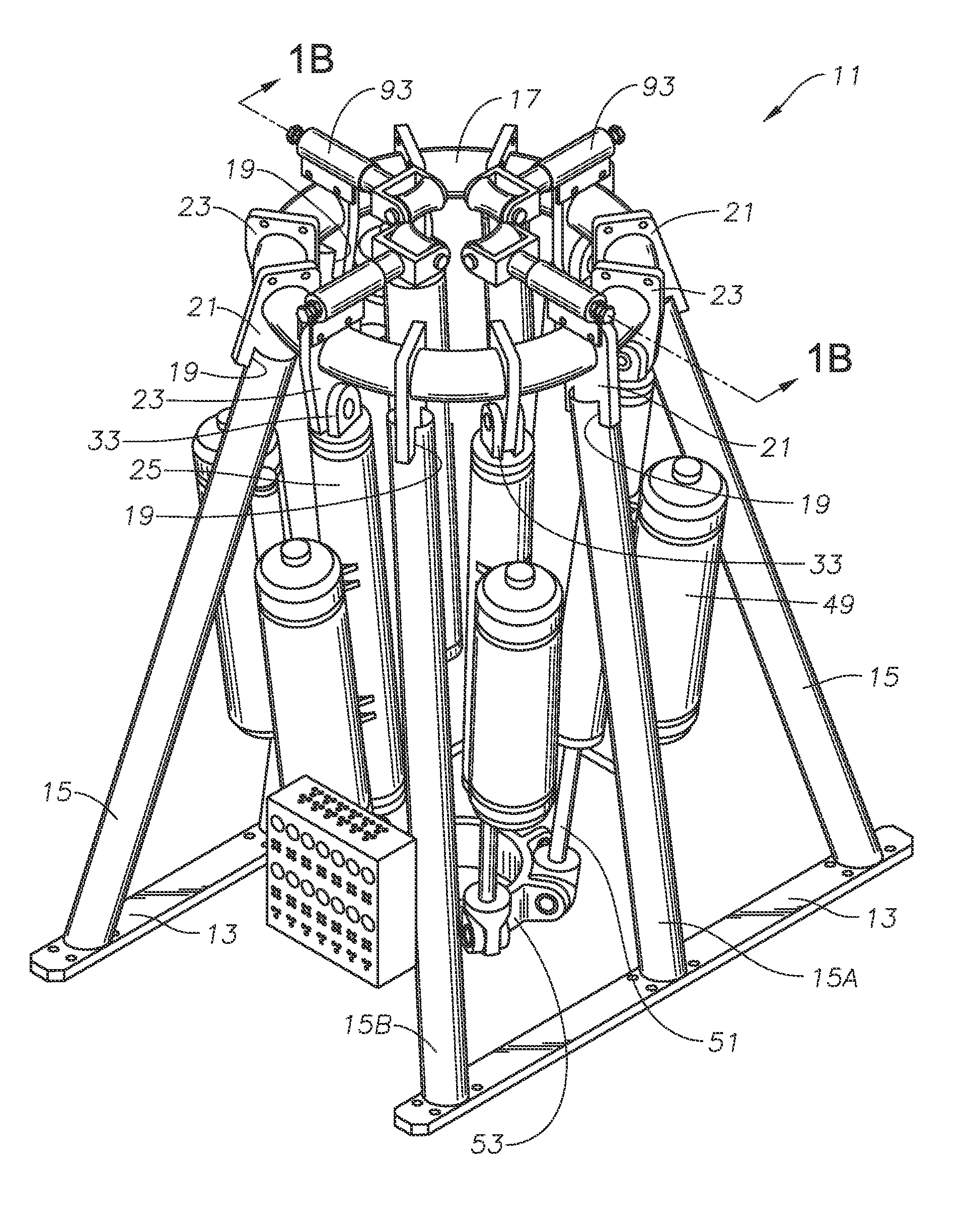 Riser tensioner system