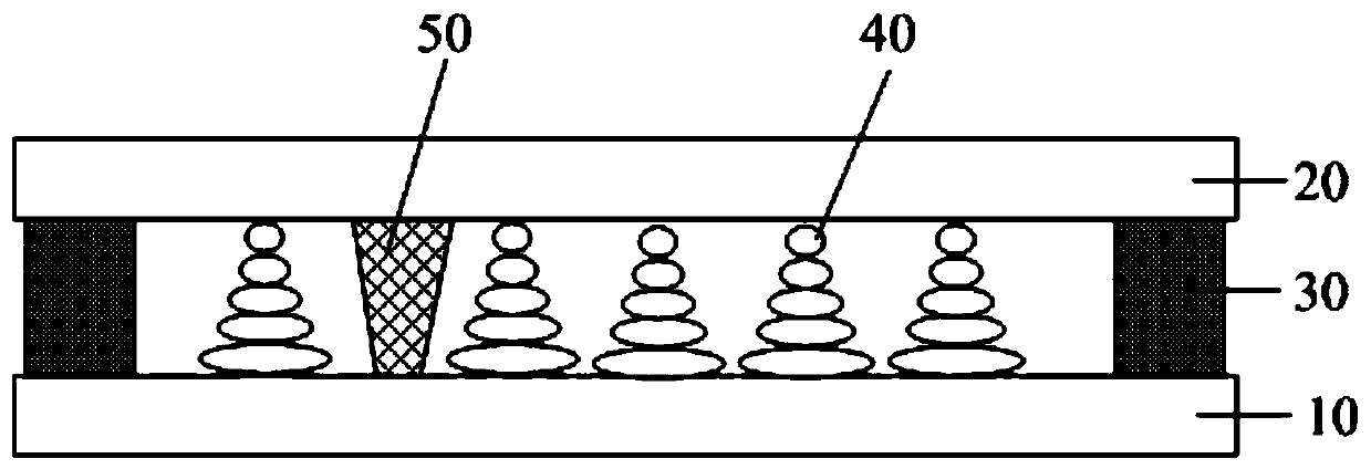 Negative thermal expansion microspheres, preparation method, and liquid crystal display panel