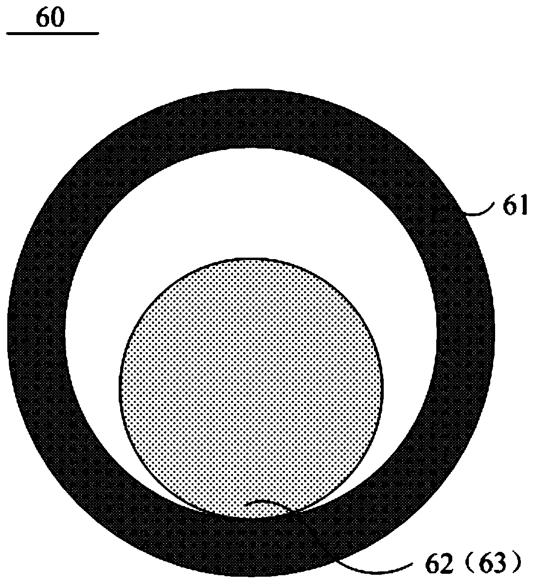 Negative thermal expansion microspheres, preparation method, and liquid crystal display panel