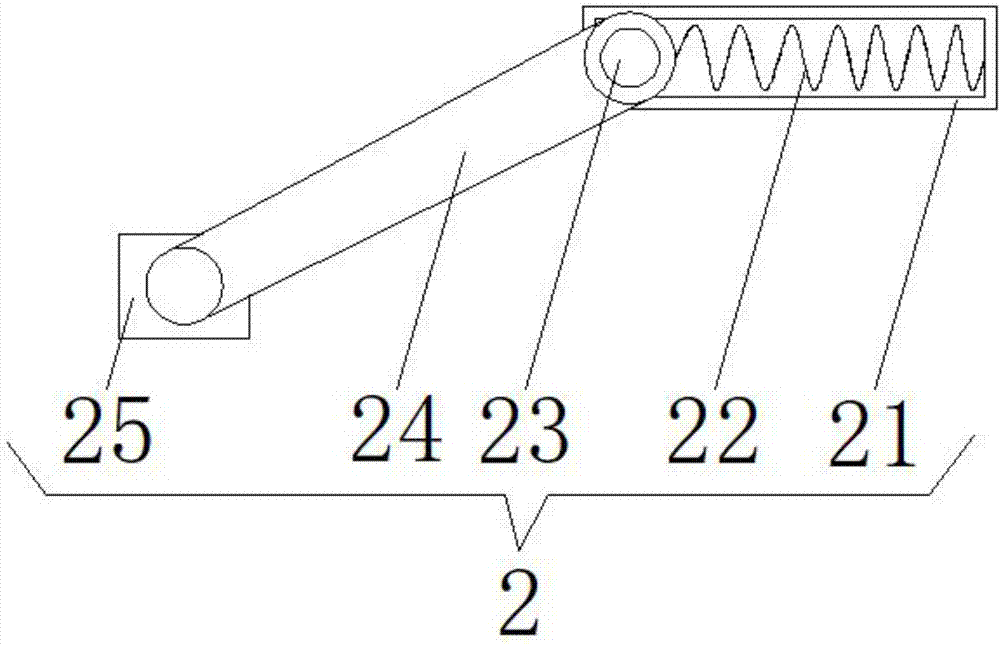 Computer CPU transportation fixing device with high protective capability