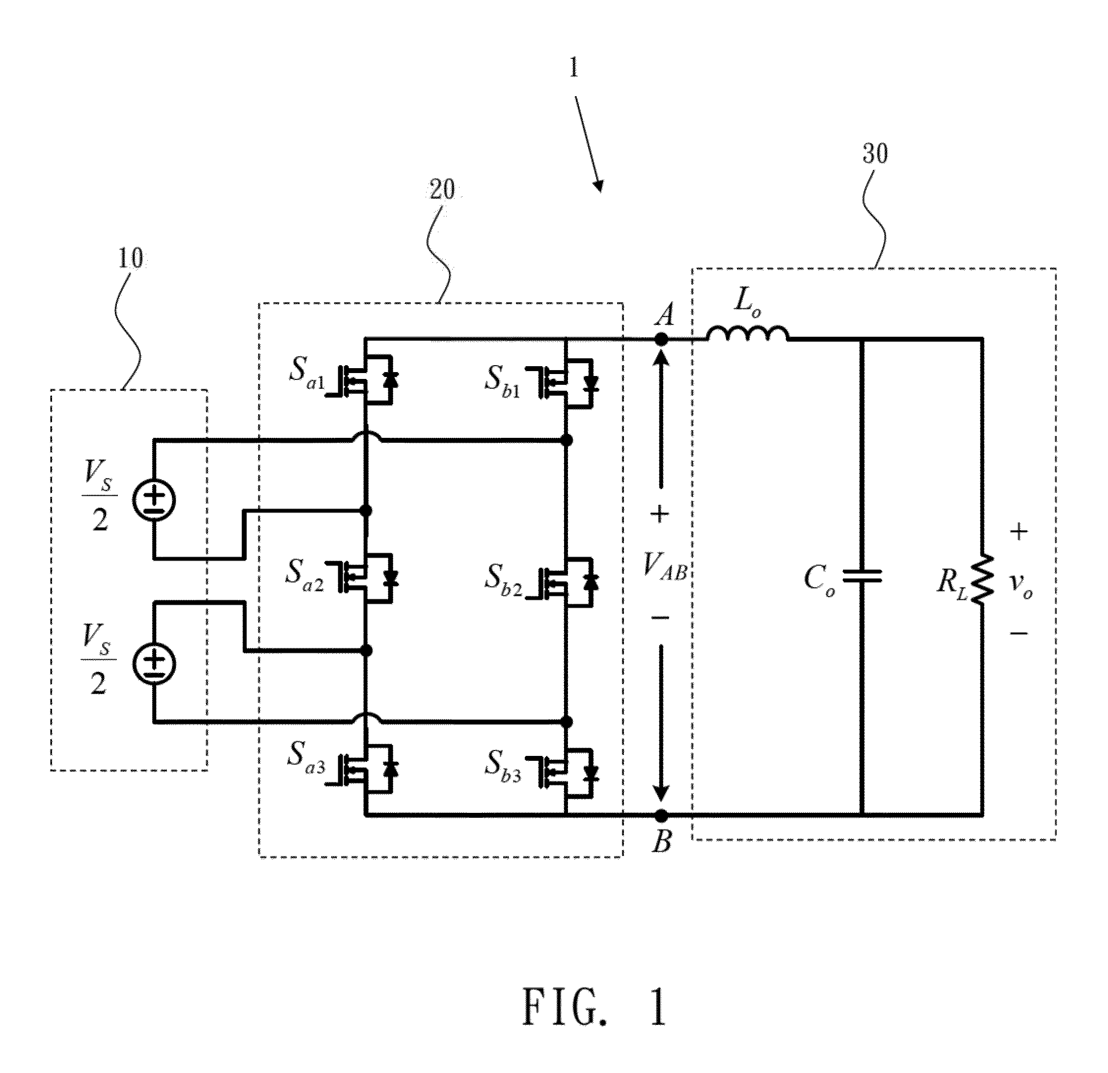 Simplified Multilevel DC Converter Circuit Structure