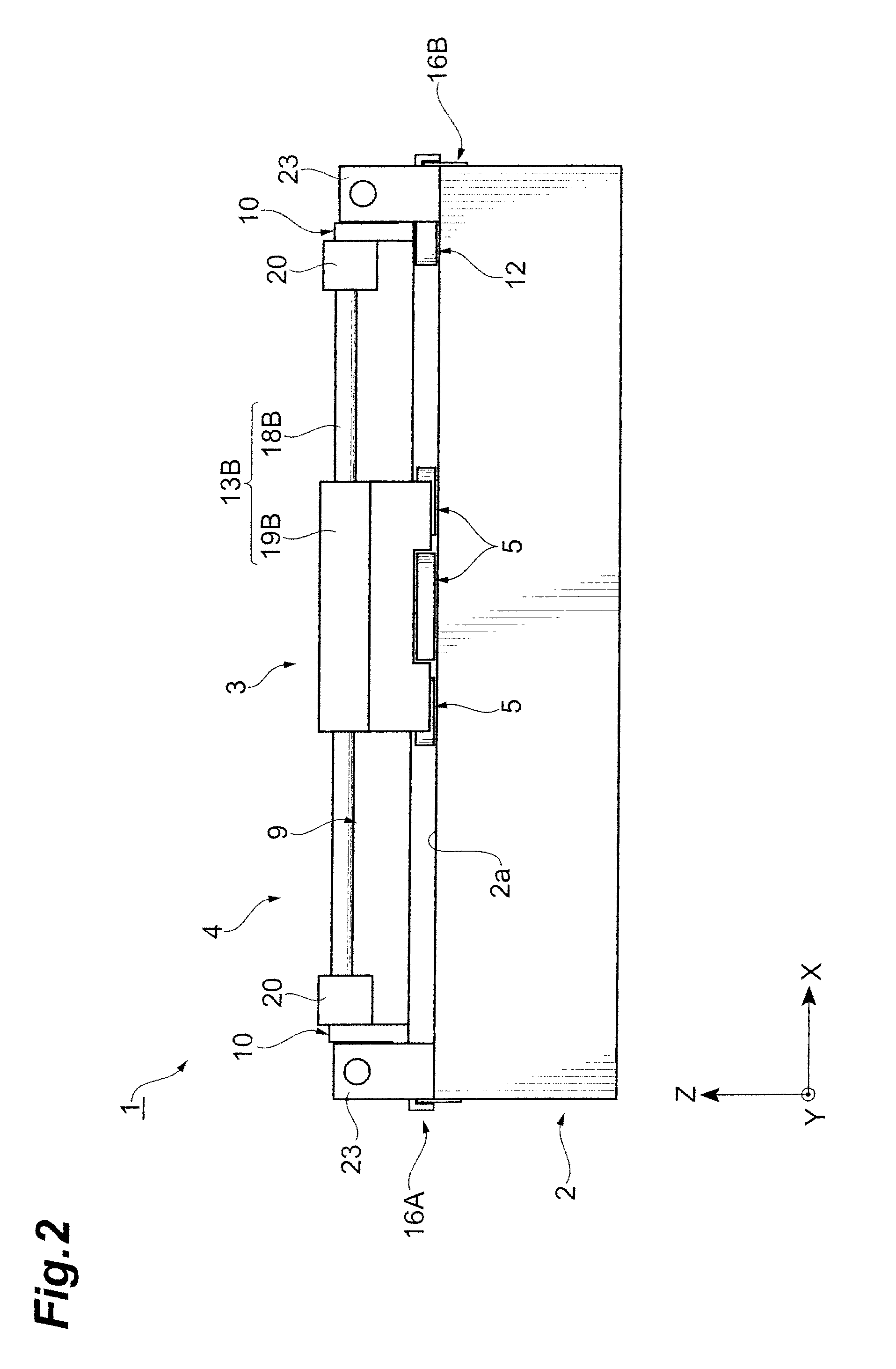 XY stage device, semiconductor inspection apparatus, and semiconductor exposure apparatus