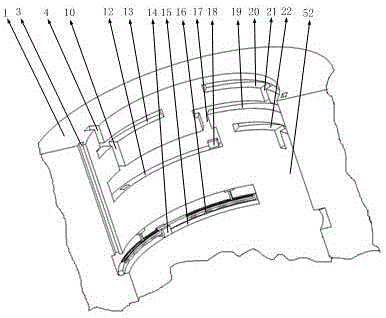 Labyrinth type anti-theft and anti-blocking well cover used for municipal engineering