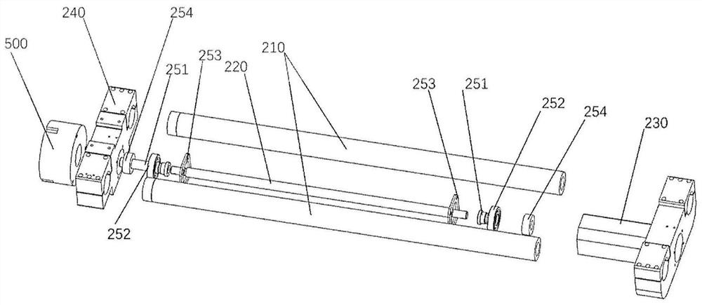 Pushing mechanism of flexible ureteroscope and surgical instrument using same