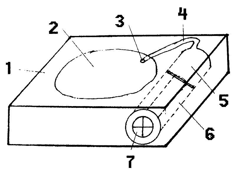 Inkstone capable of being filled with ink and storing ink conveniently