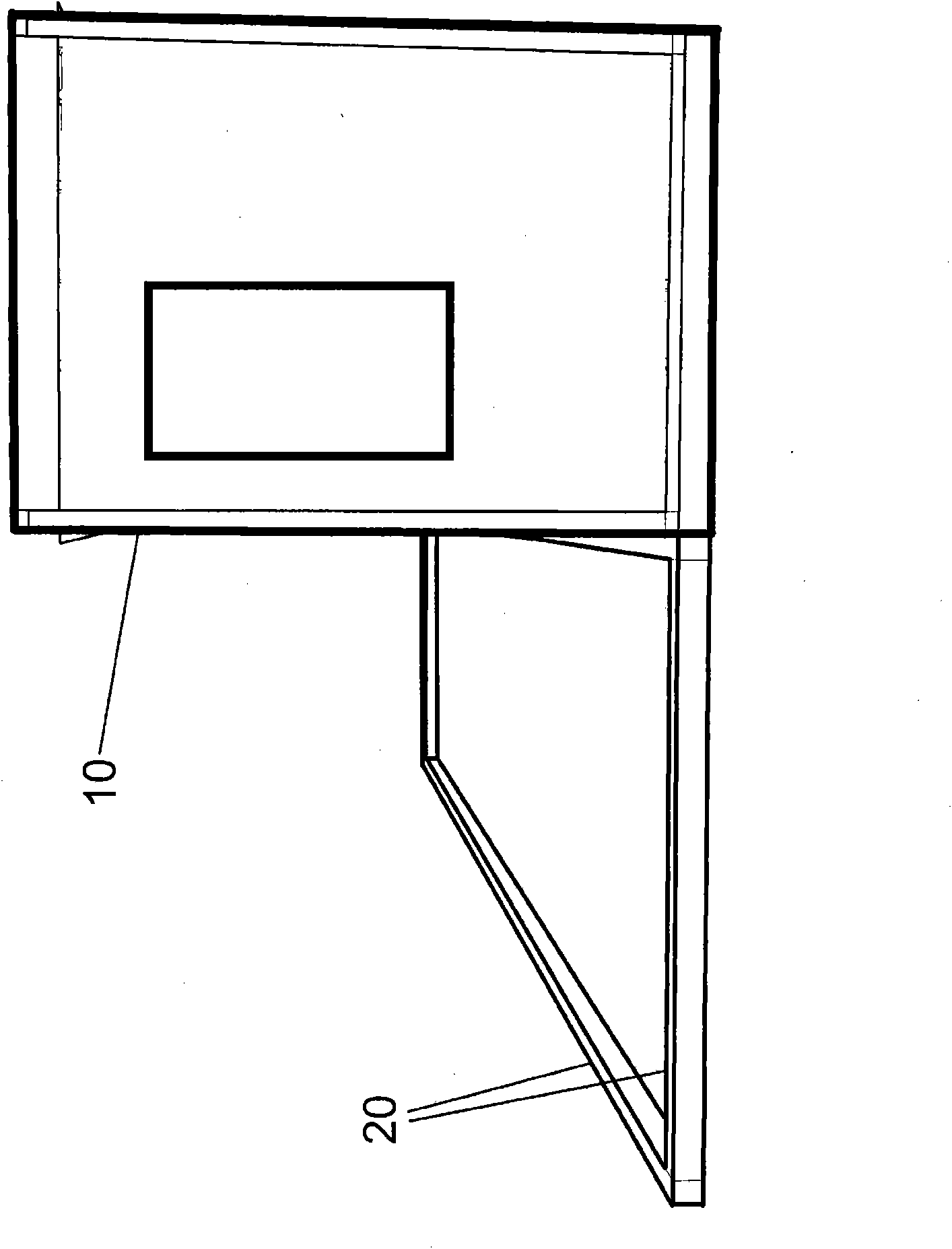 Combined type house and assembly method thereof