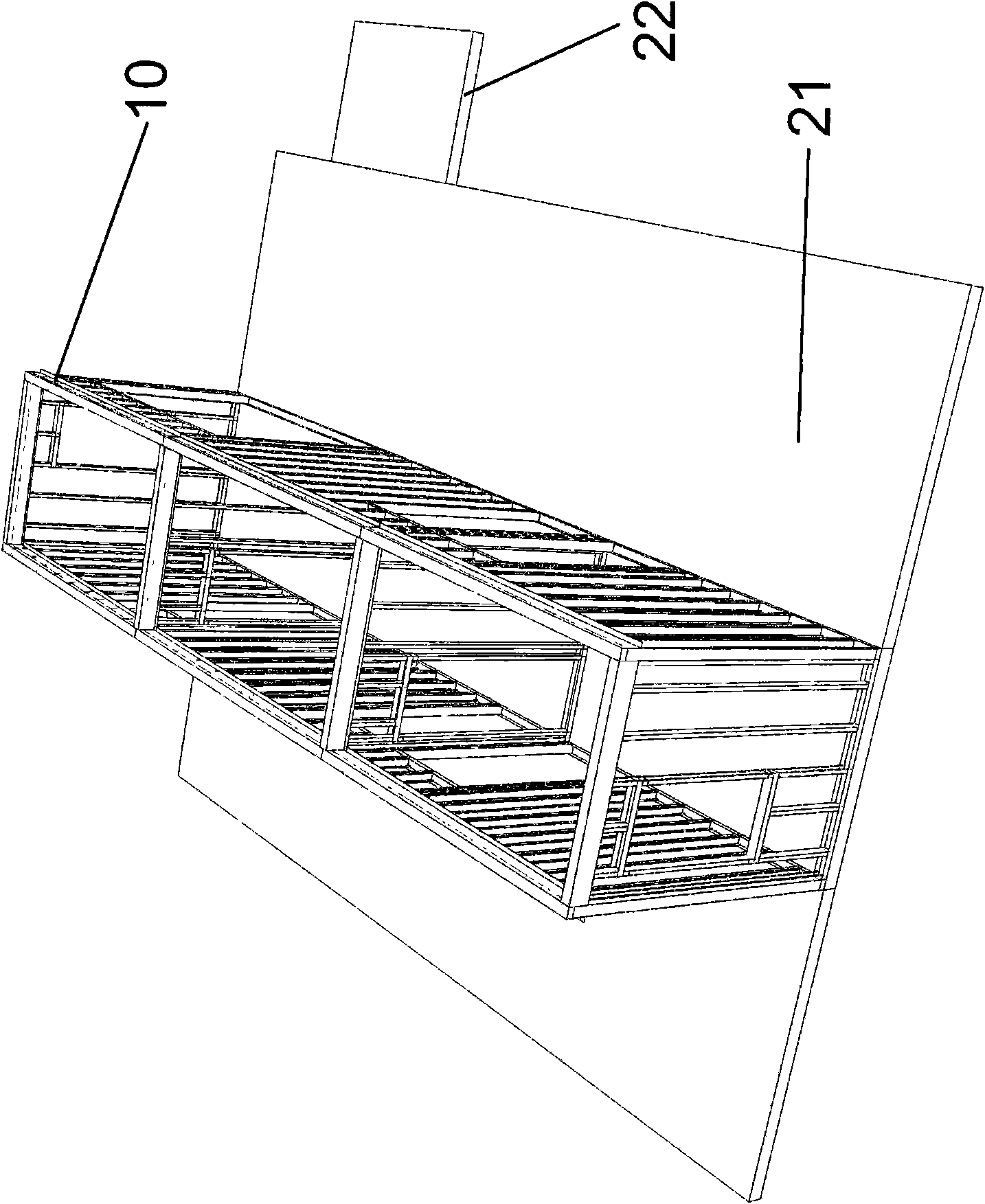 Combined type house and assembly method thereof