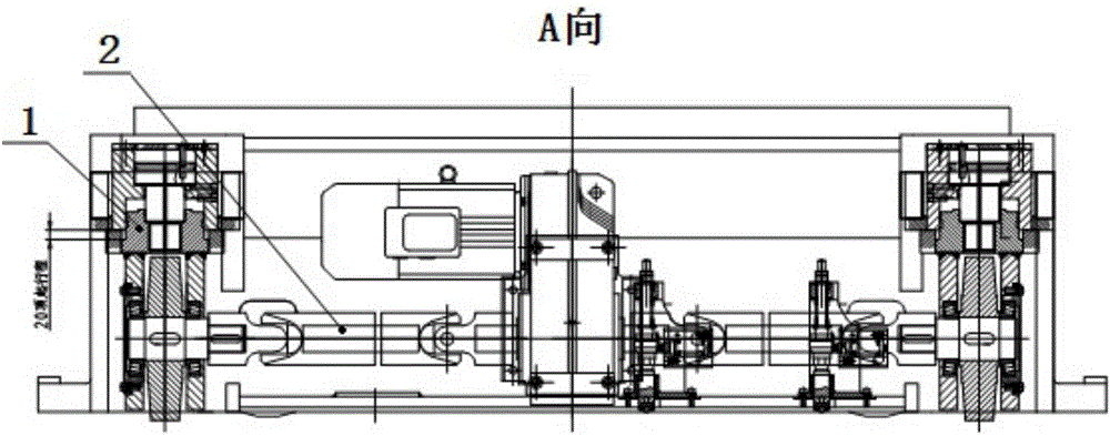 Auto-reverse moving worktable for press machine