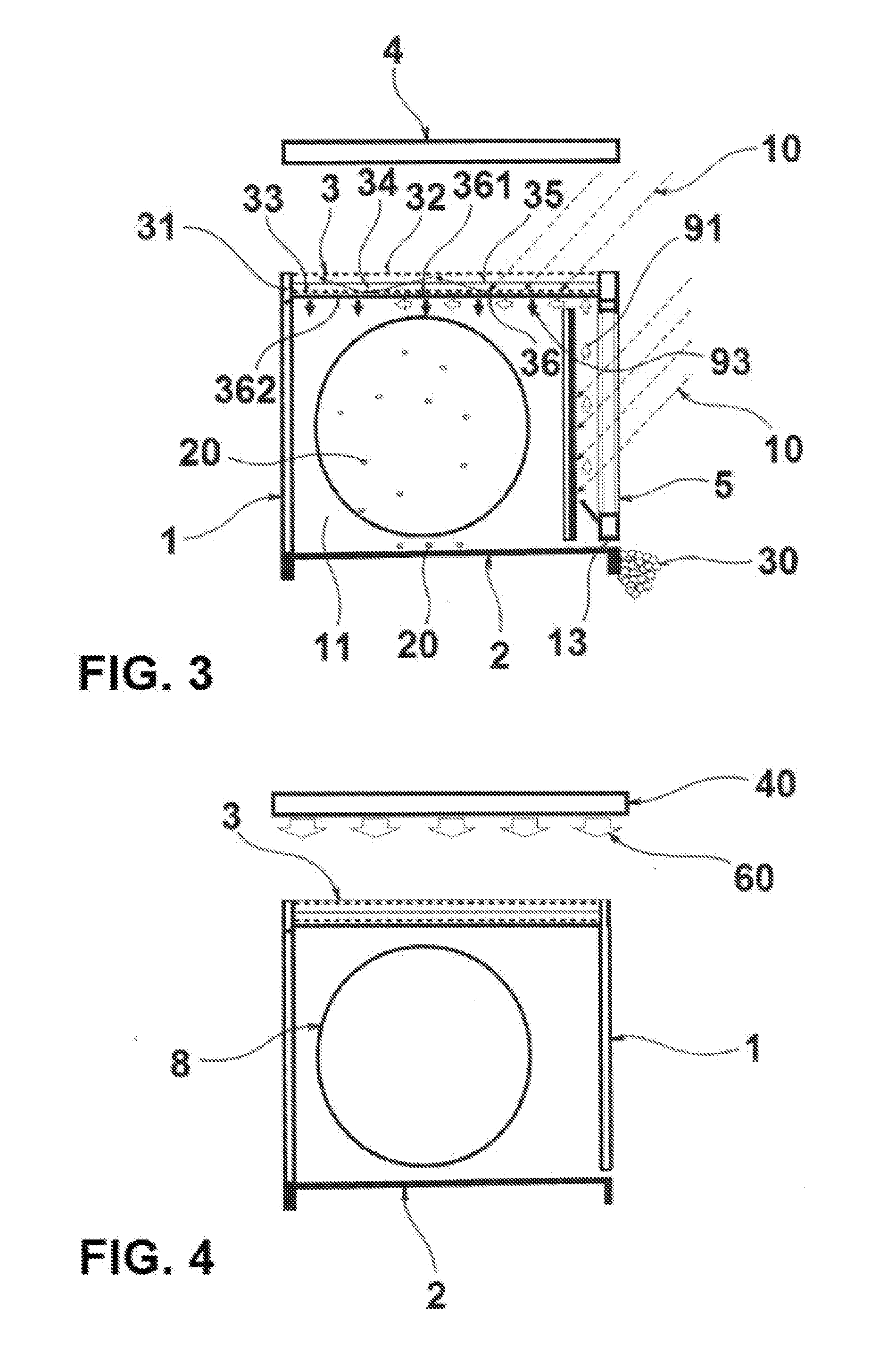 Method of a thermal treatment of bee colonies and a device for pursuance of this method