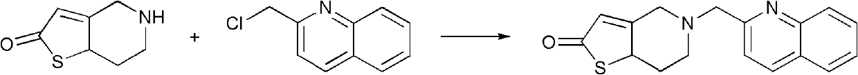 Nitrogen-containing heterocyclic thienopyridine compounds and preparation method and application thereof