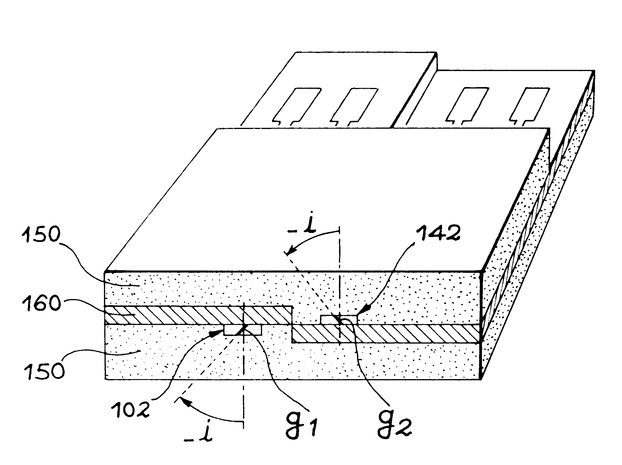 Process for producing an assembly having several magnetic heads and multiple head assembly obtained by this process