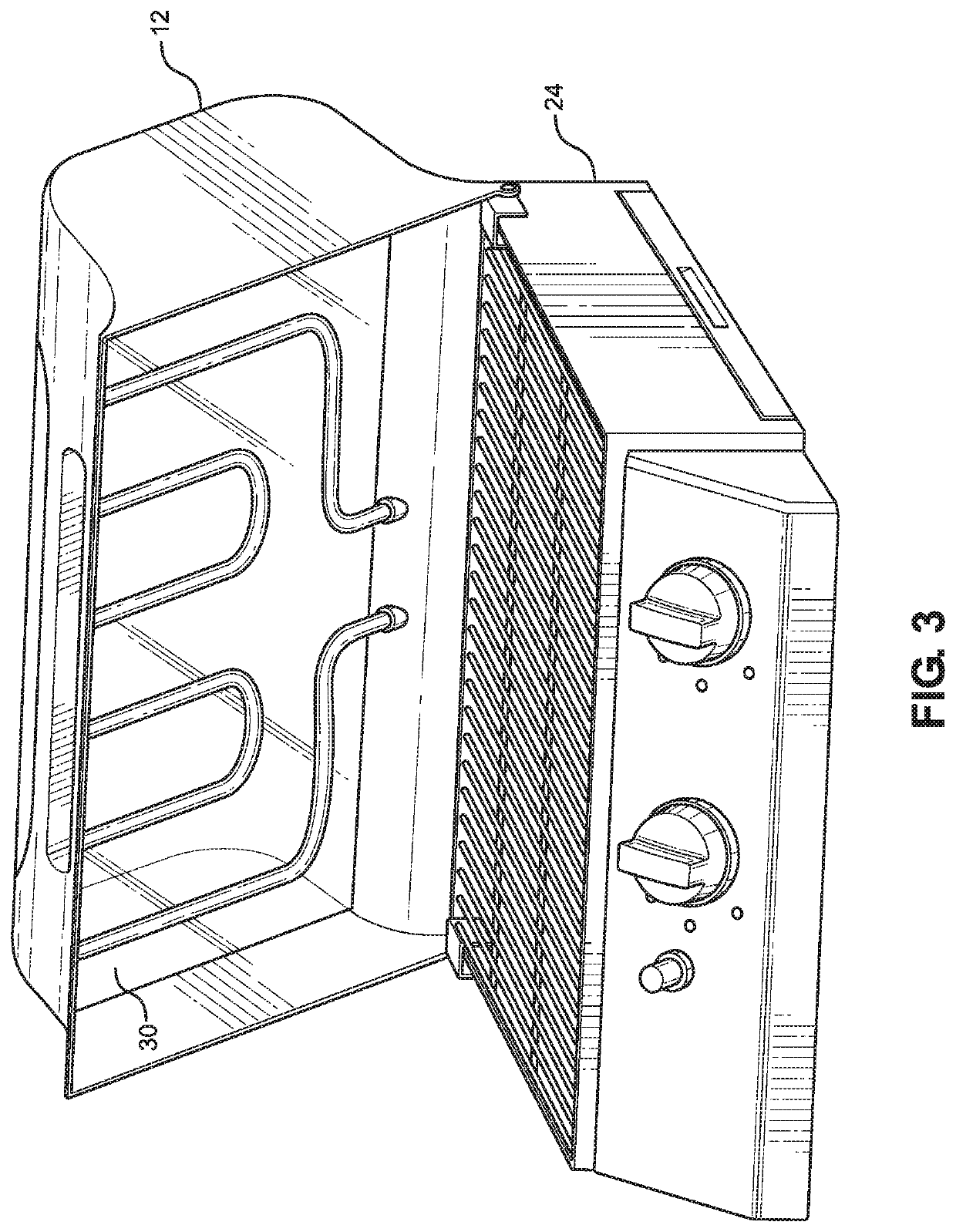 Dual heat source barbeque