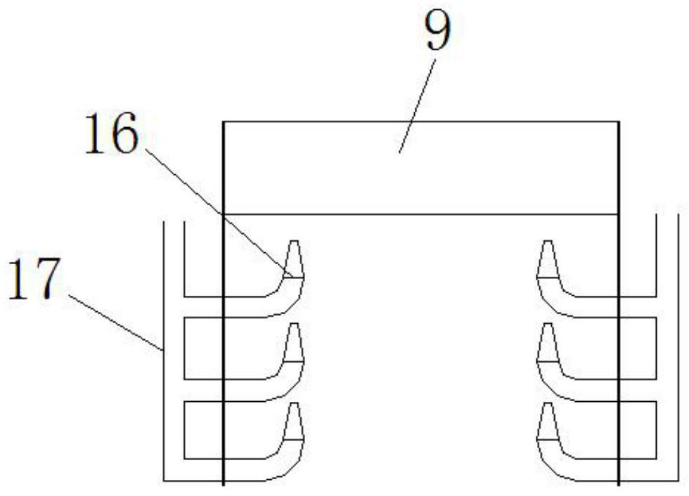 Device and method for preparing fuel gas through gasification of biomass horizontal gasification furnace