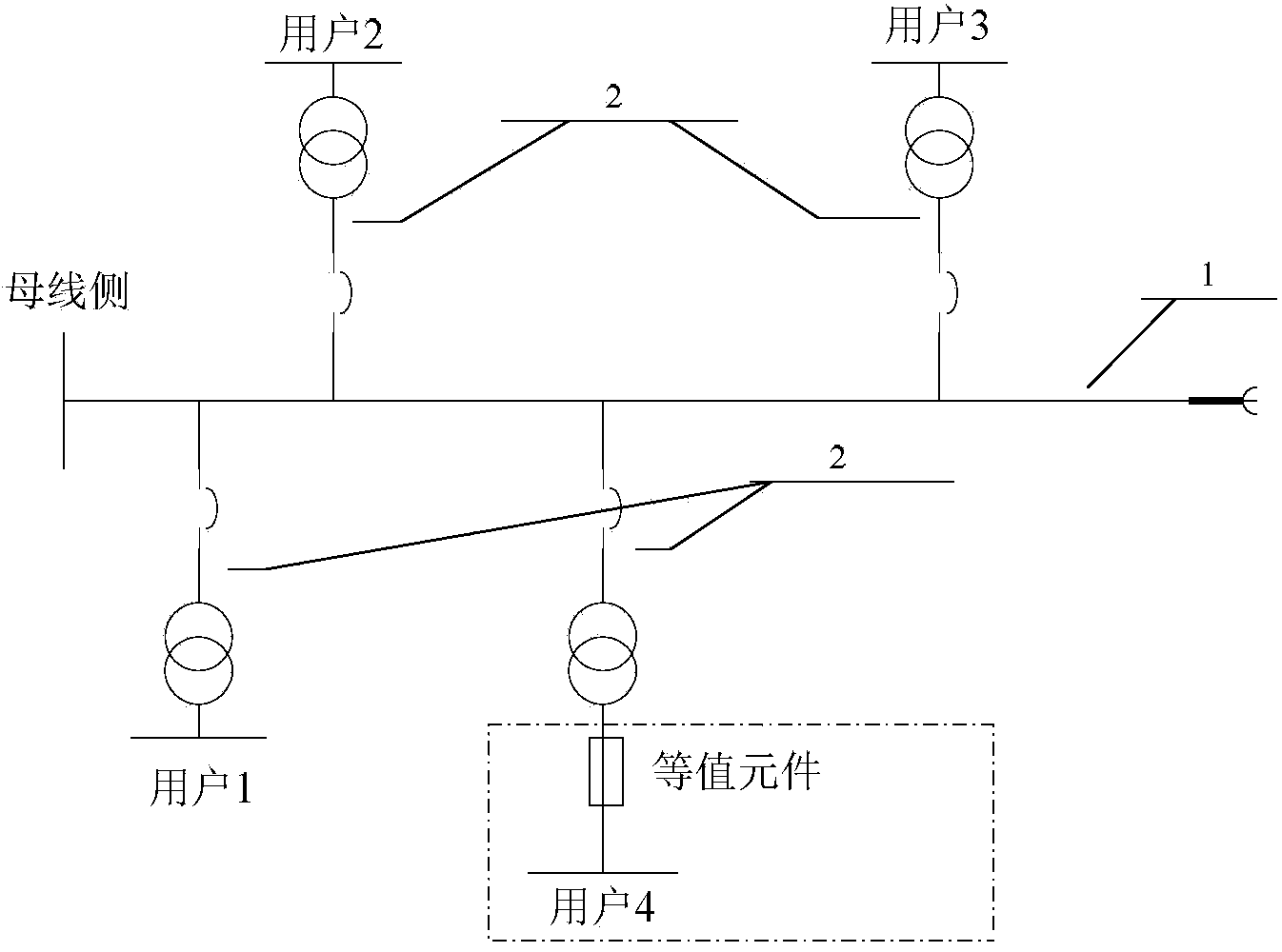 Method for evaluating running reliability of power distribution network in power system