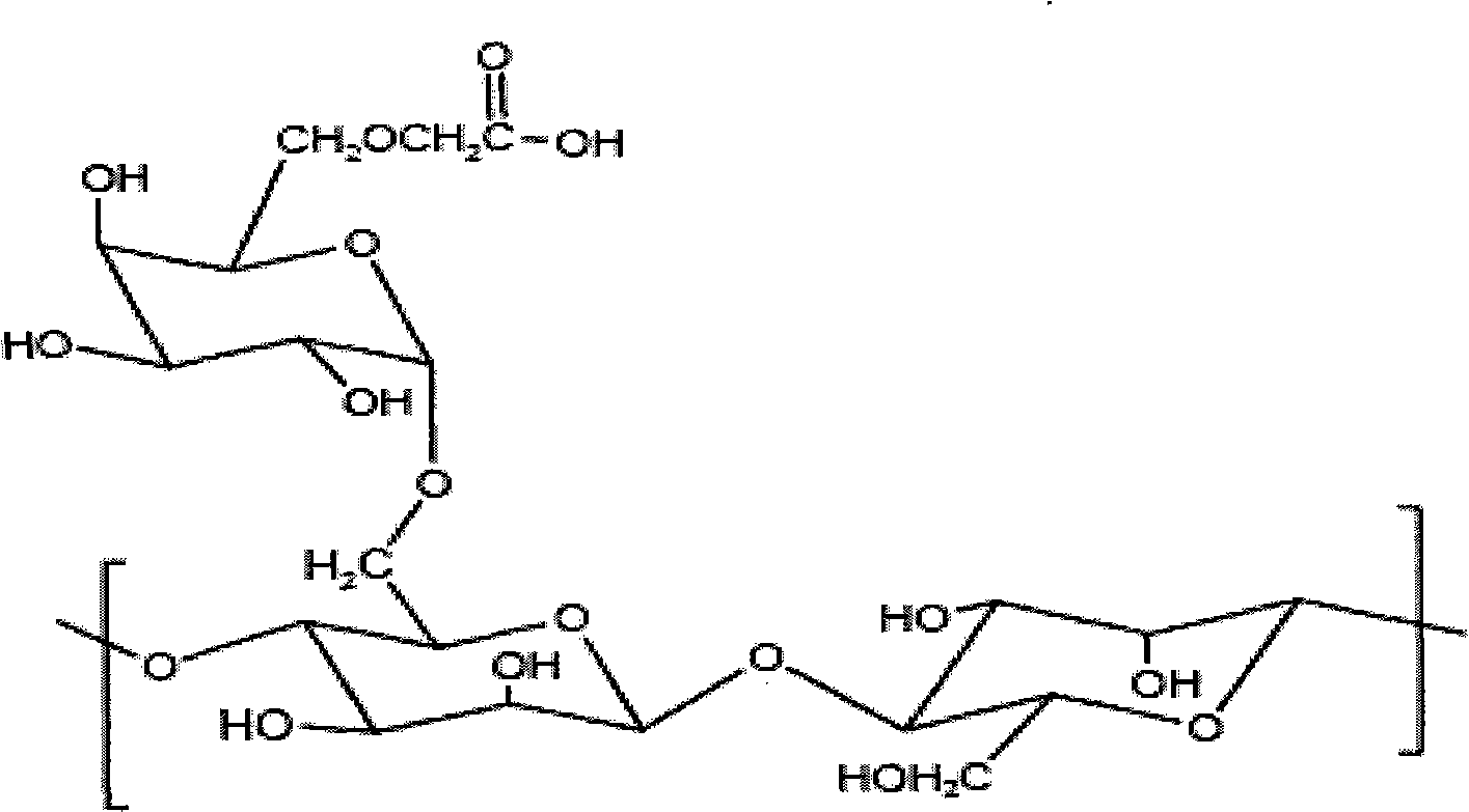 Hydrophobic group grafted and modified guar gum fracturing fluid gel