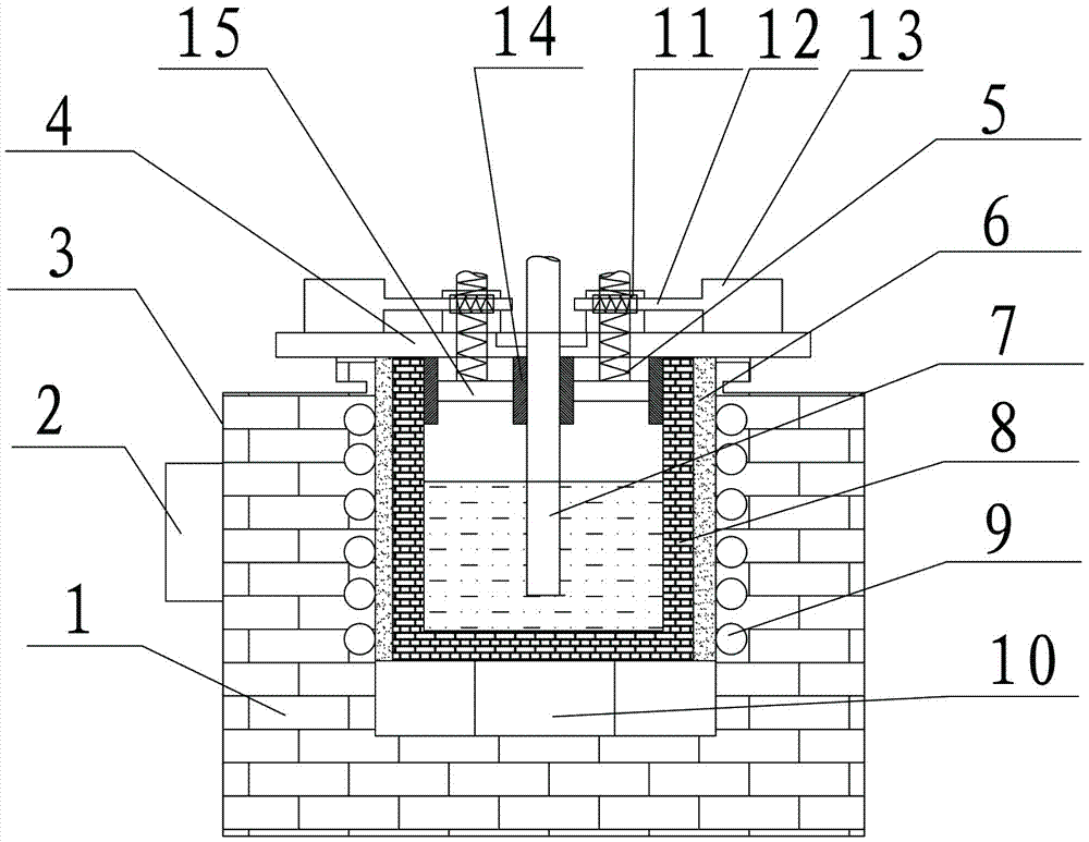 Low pressure casting integrally-sealed boiler with pressurization structure