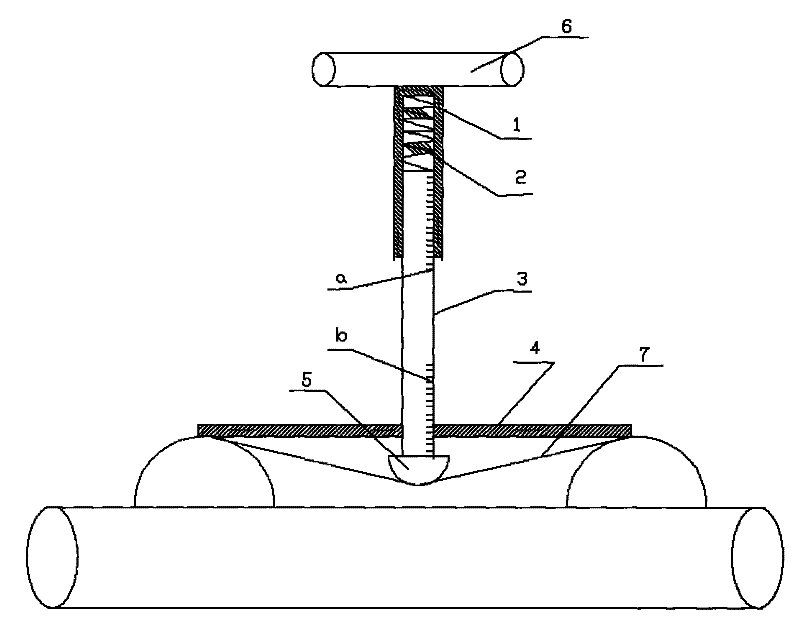 Novel belt measuring ruler