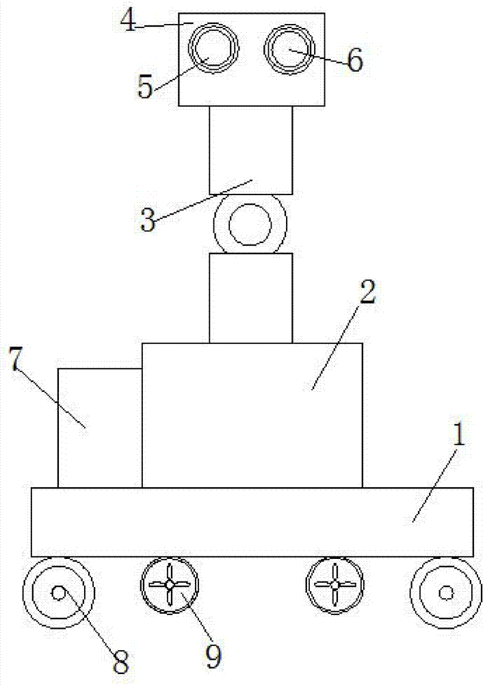 Underwater robot with living broadcast function