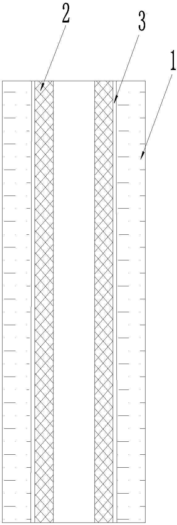 Forming method of composite foundation pile and grouting member of composite foundation pile