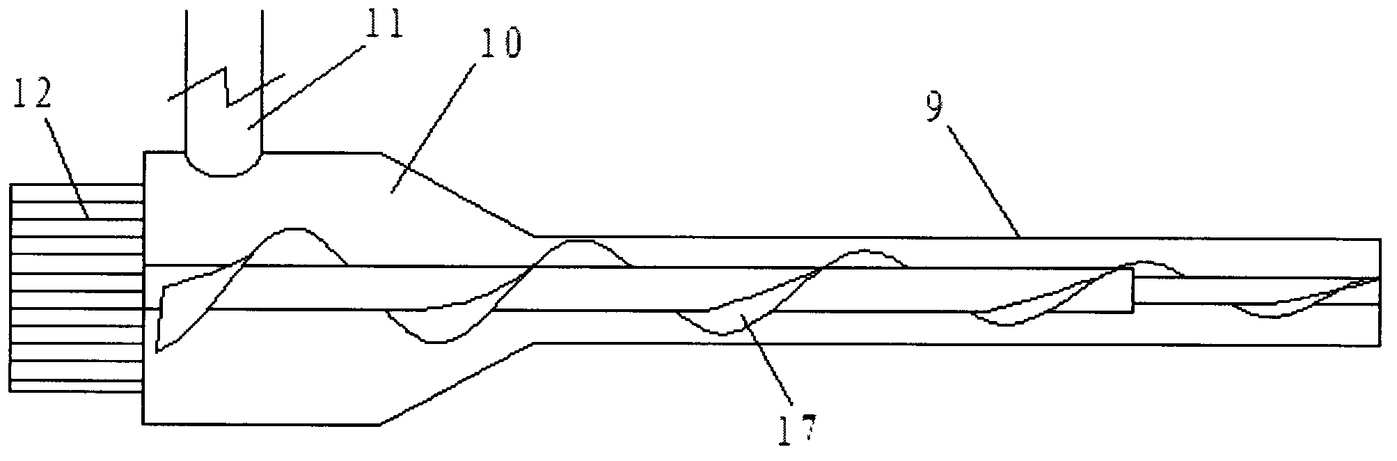 Down feather filling machine