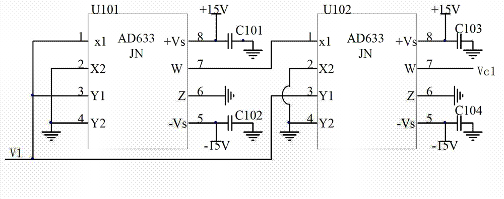 Weak signal detection circuit based on chaotic oscillator