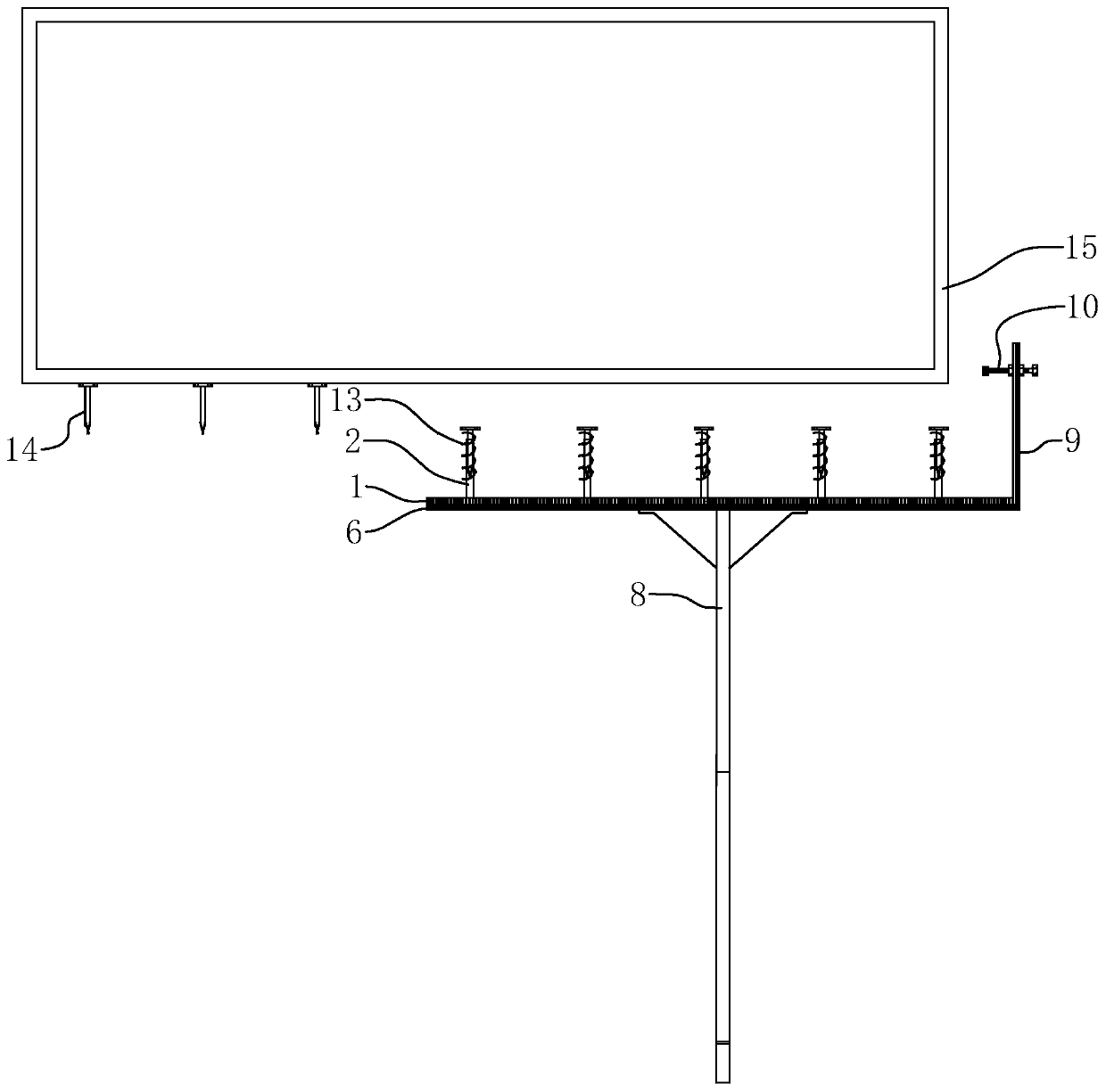 Insulation nail batch installation tool