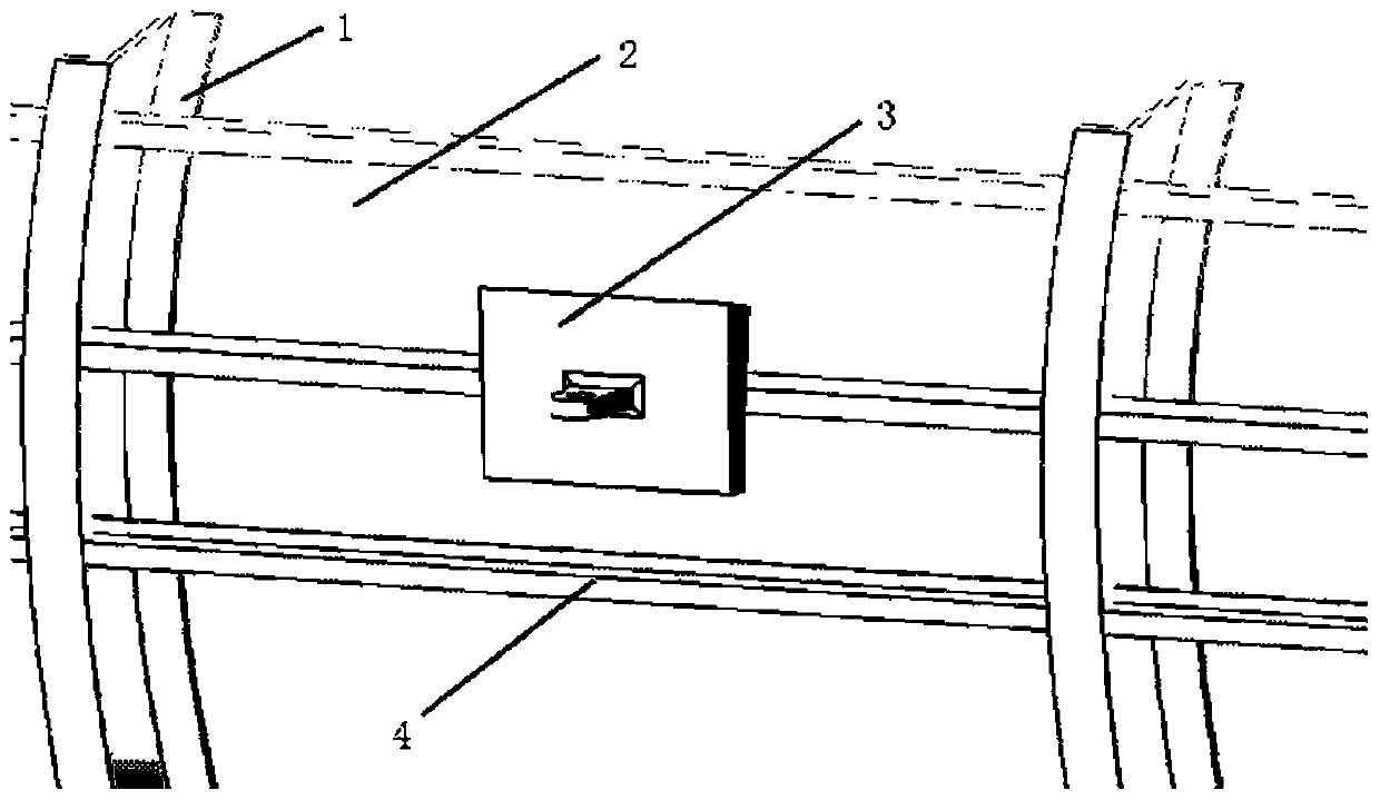 A design method for full-scale fatigue test fuselage heading load loading