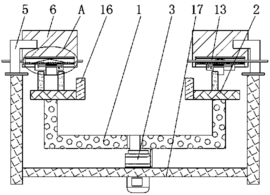 Mobile phone processing part transfer mechanism and method