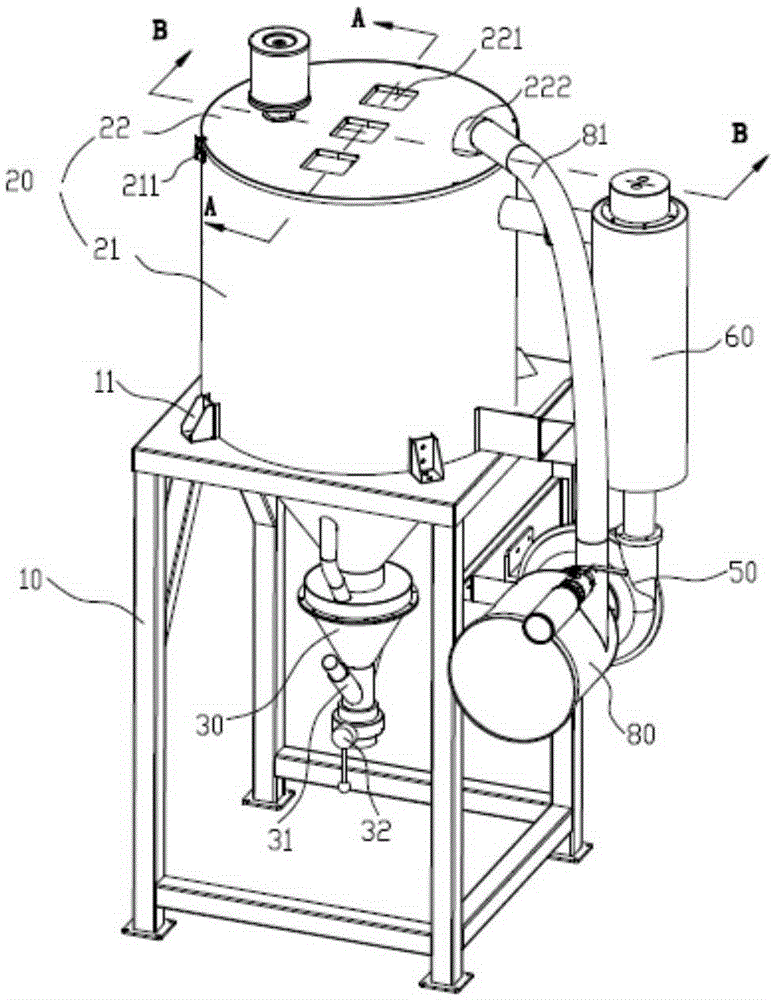 Equal-temperature homogenizing drier