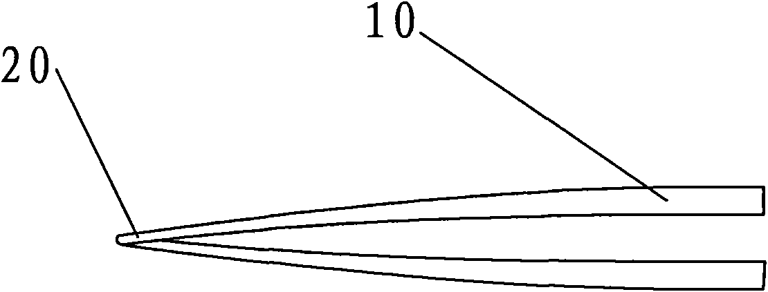 Fan blade frame and fan blade manufactured by same