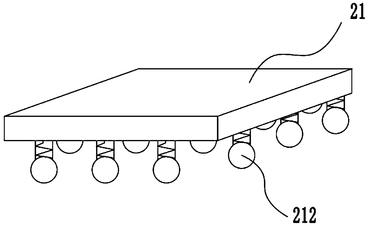 Experimental test device based on true crack state and test method thereof