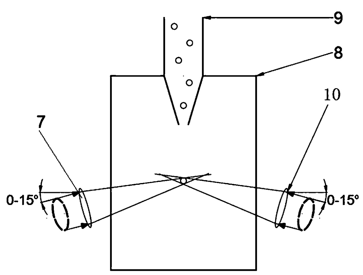 Device which is invented based optical trapping of particles in aerosol and is used for realizing Raman spectrum detection