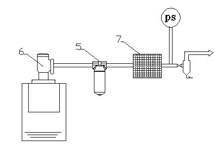 Precise oil-gas separation device and application of precise oil-gas separation device in screw-type compressor