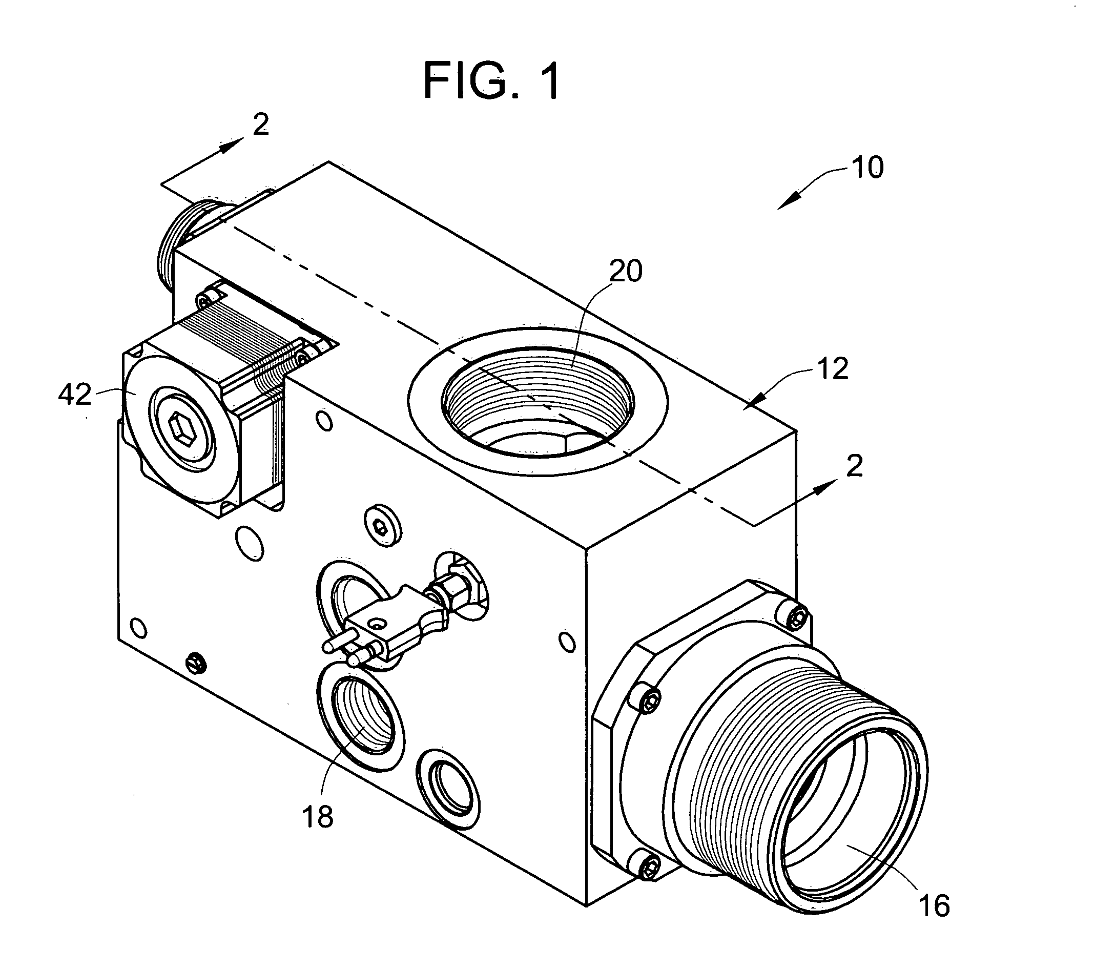 Fluid metering valve