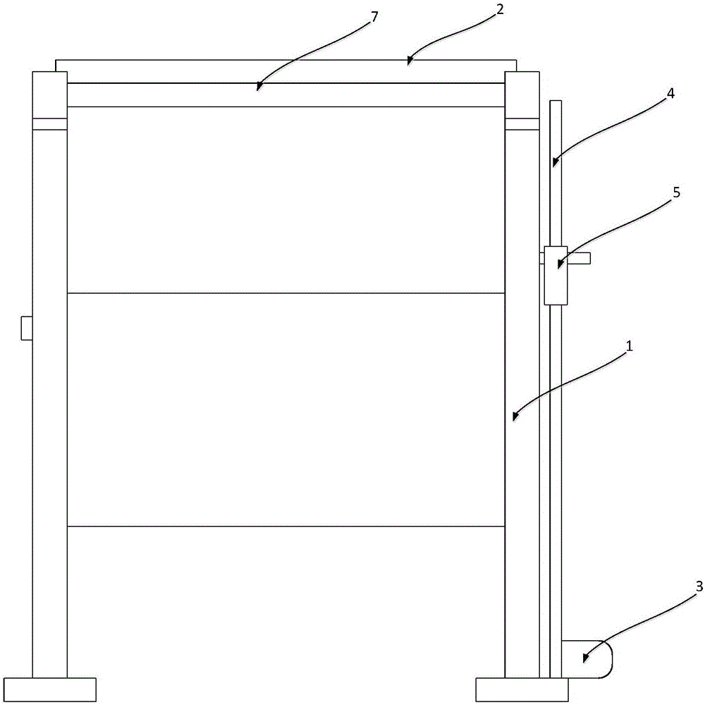 Parking space door