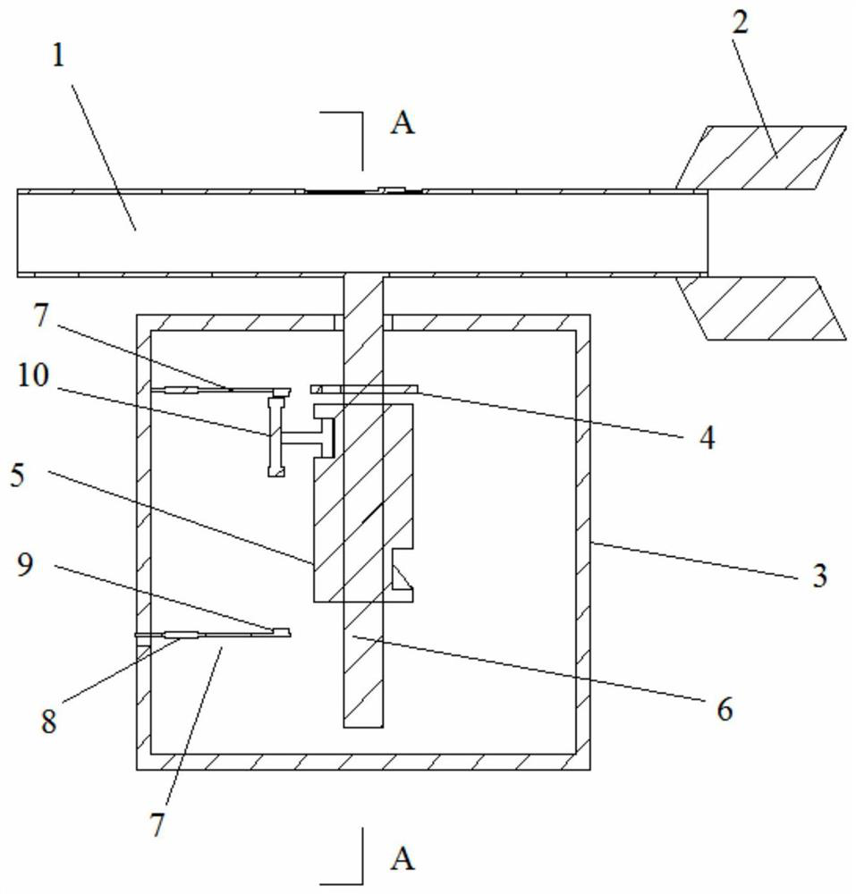 A fiber grating wind speed and direction sensor