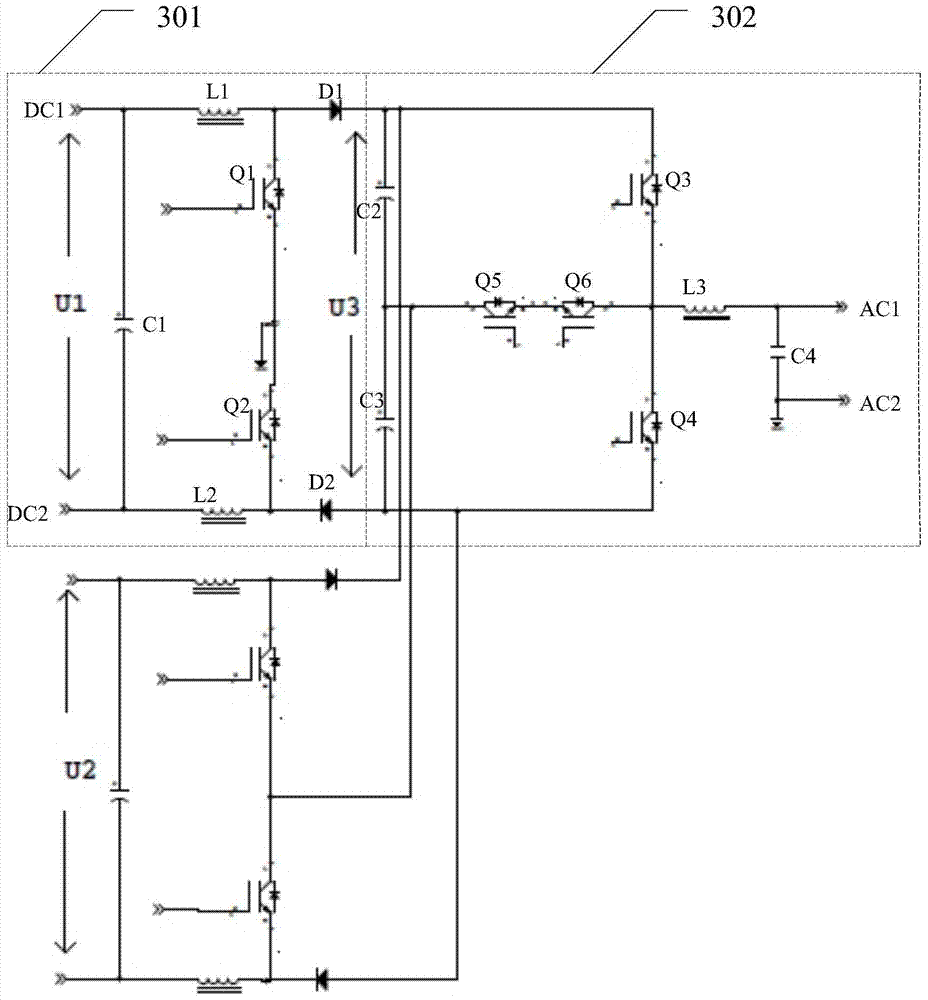 A photovoltaic grid-connected inverter and a control method for the photovoltaic grid-connected inverter