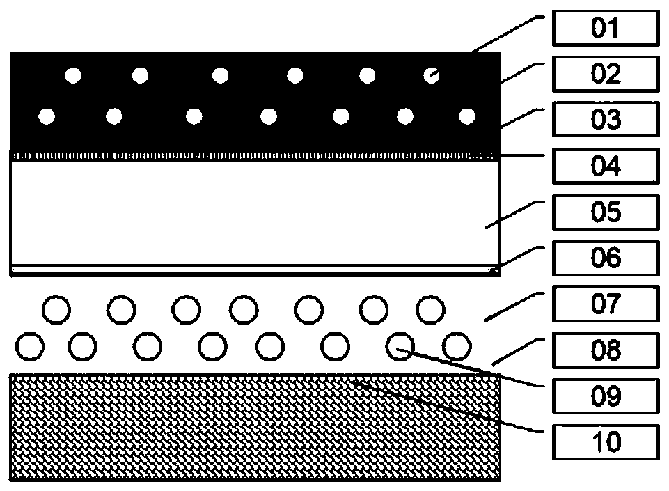 Reflecting-type blue laser lighting assembly