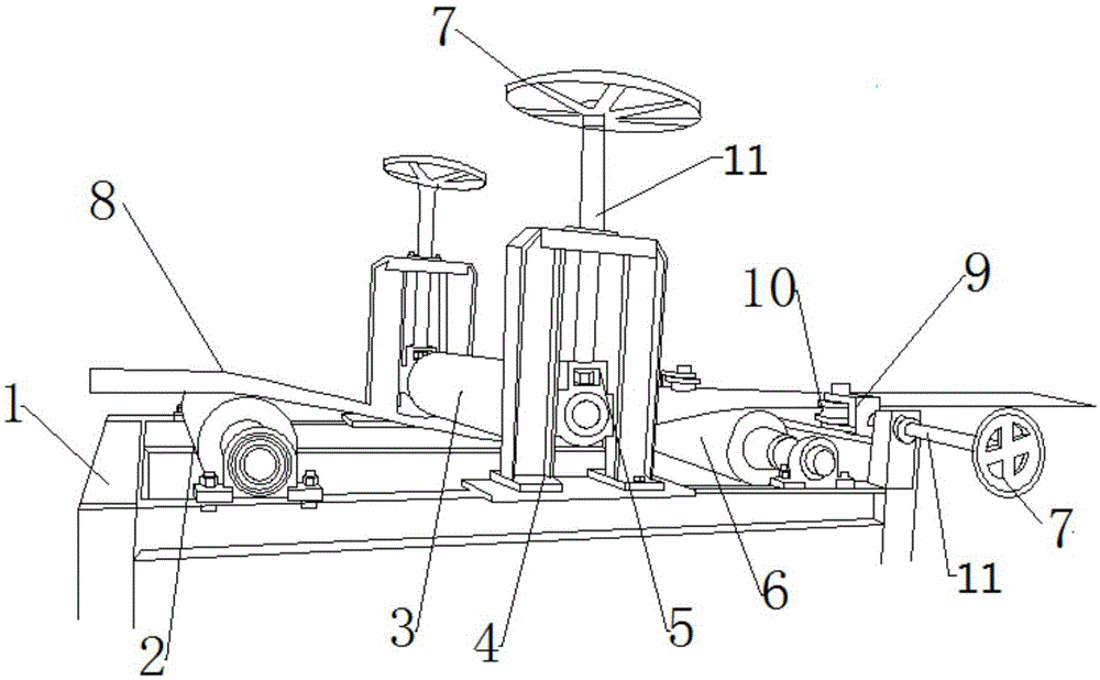 Galvanizing tool for strip steel