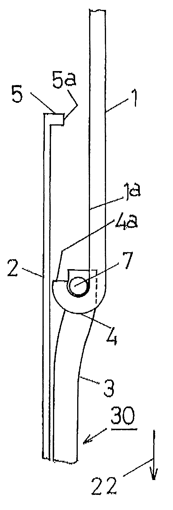 Mechanism for opening and closing an opening portion