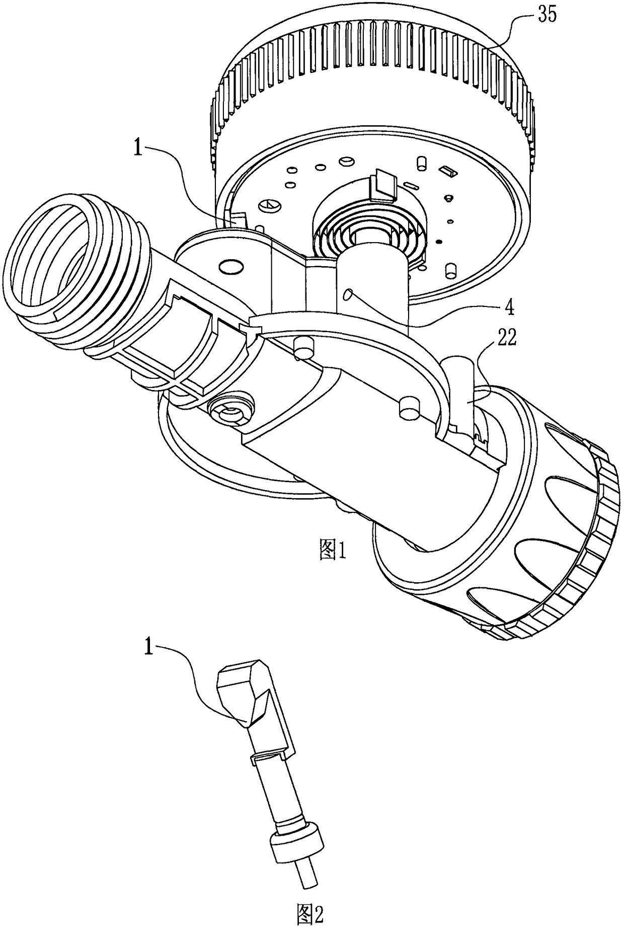 All-purpose water nozzle joint