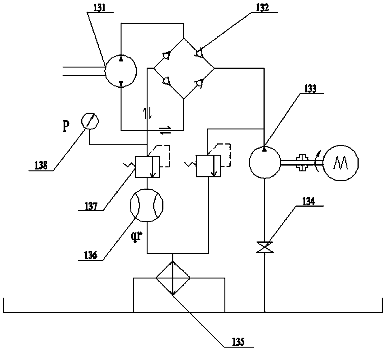 A hydraulically loaded machine-fluid mixed flow test platform and its application