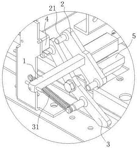 Rotary operation time difference signal trigger mechanism and its isolating switch