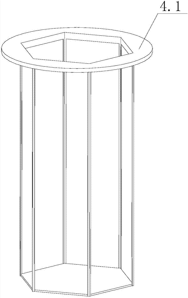 Self-adjusted scraper plate type backwash filter for ocean nuclear power platform