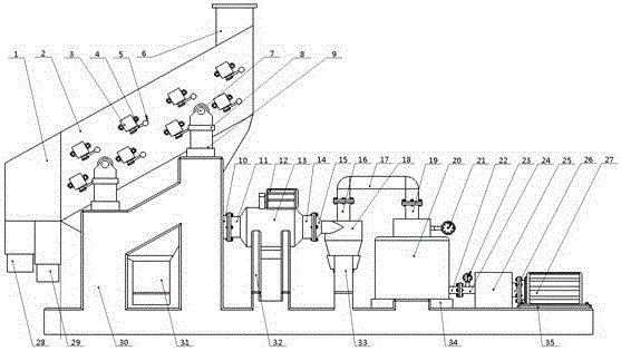 Rotational flow negative pressure sieve