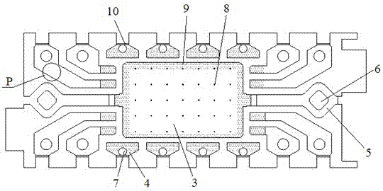 High reliability small outline package (SOP) lead frame and production method of packaging piece