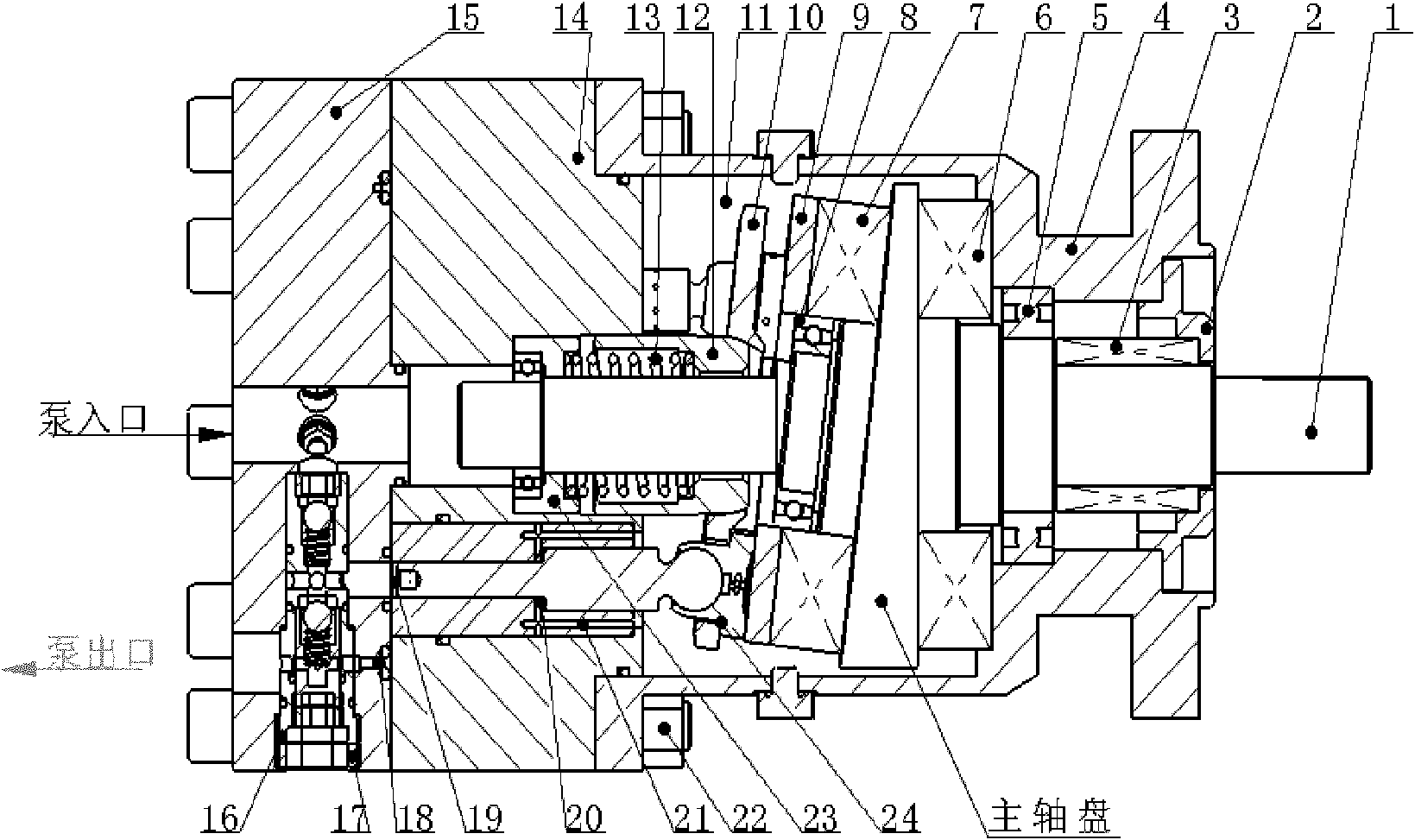 Fully water-lubricated super-pressure plunger water pump