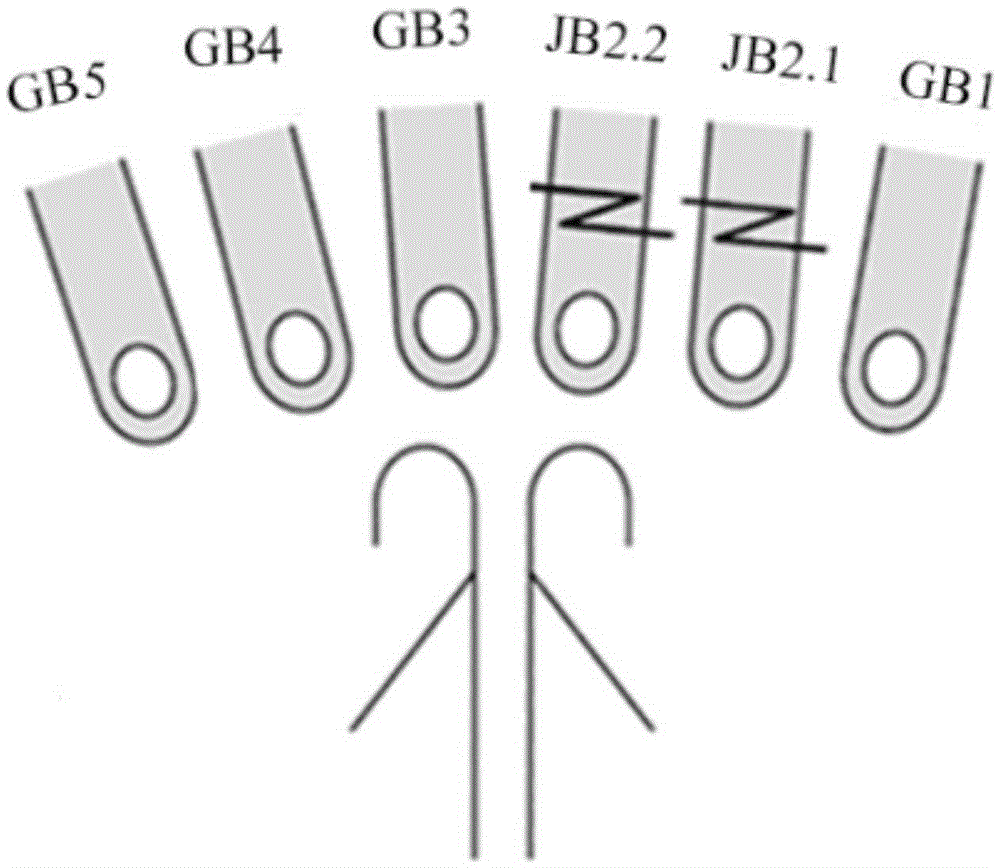 Production method of two-needle bed baseless jacquard sandwich fabric