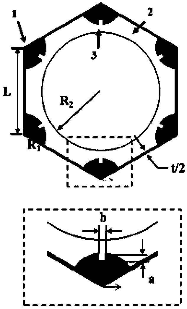 Method for improving binding force of two-phase materials of pentamode metamaterial in additive manufacturing