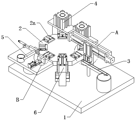 Automatic expansion nail inserting equipment